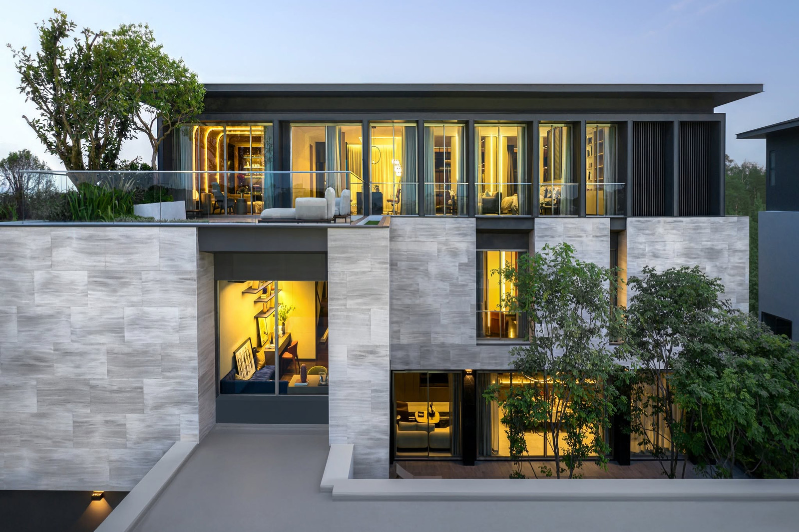 ขาย บ้านเดี่ยวระดับ Super-luxury บนถนนกรุงเทพกรีฑา Nirvana COLLECTION Krungthep Kreetha – รูปที่ 3