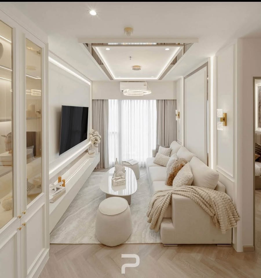 FOR  RENT📍 Life รัชดาภิเษก  ห้องตกเเต่ง สไตล์  modern luxury ห้องพึ่งสร้างหรือบิ้วอินเสจ ทั้งห้องเป็นของมือ 1 ทุกอย่าง ปล่อยเช่าเพียง ฿ 45,000/ 12 เดือน  – รูปที่ 2