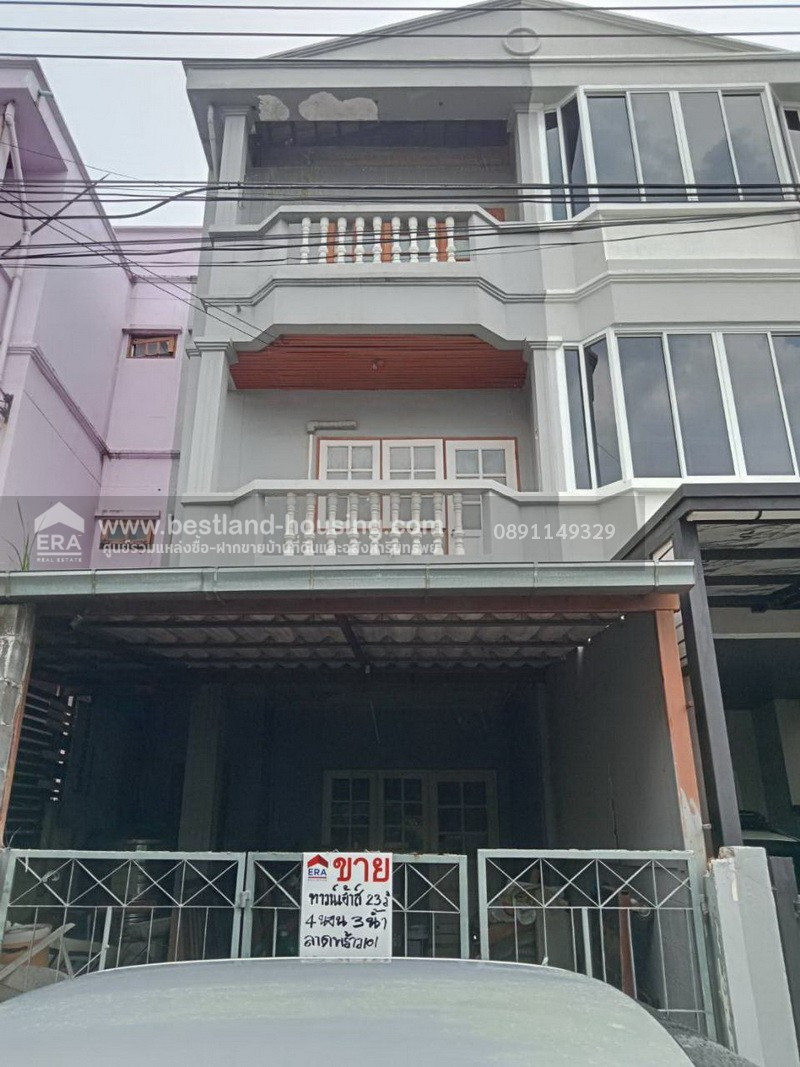 Urgent sale! 3-story townhome, Lat Phrao 101, Intersection 50, very good location, good neighbors, suitable for new construction as desired, Lat Phrao 101, Intersection 50, 3-story townhome, area 23 square meters. – รูปที่ 3