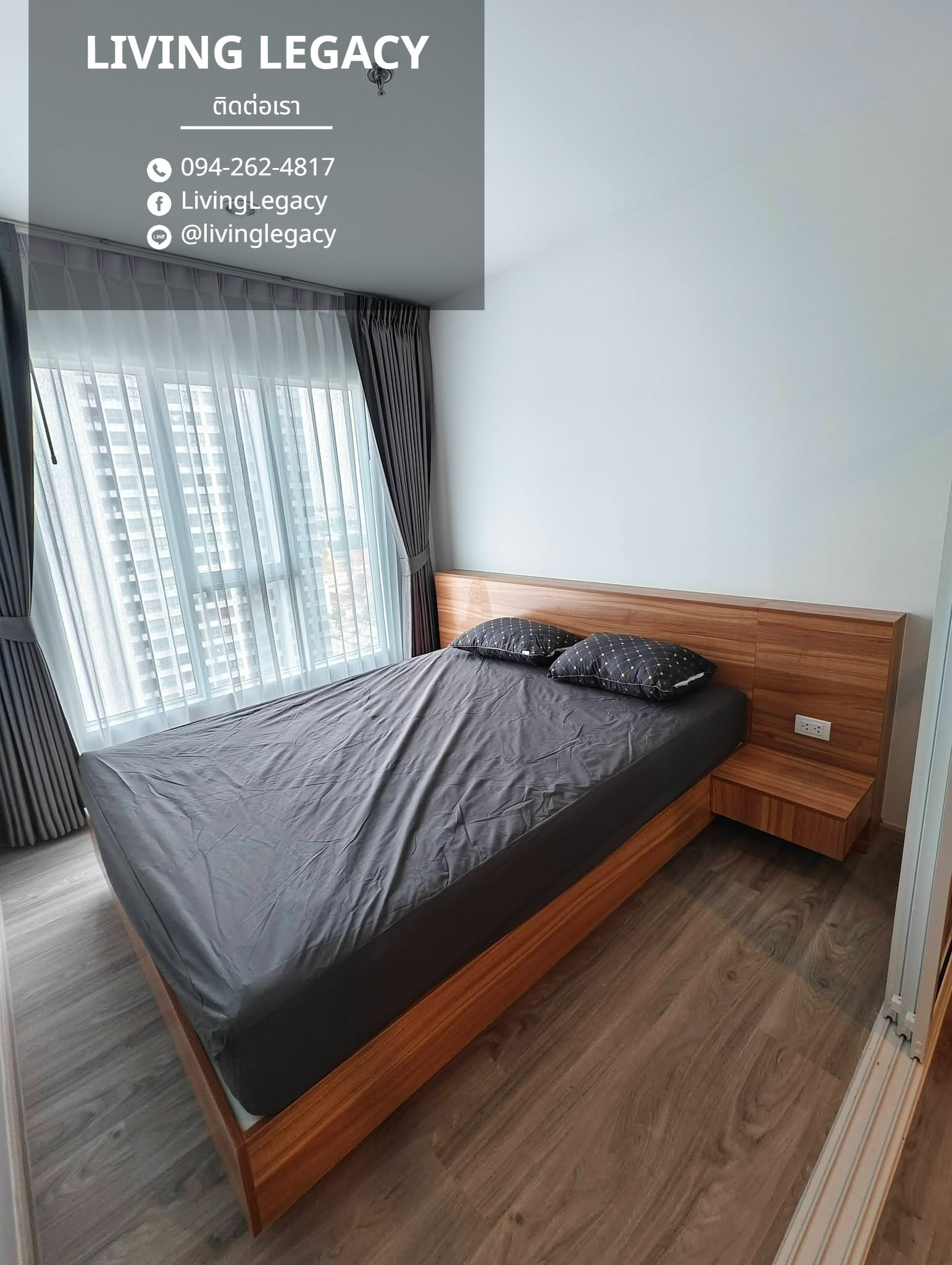 TMOKIY เช่าด่วน คอนโด Regent Home Bangna 28 ตร.ม. ชั้น 18 | 1 นอน 1 น้ำ พร้อมเฟอร์ฯ ครบ 10,500 บาท/เดือน LINE: @livinglegacy – รูปที่ 4
