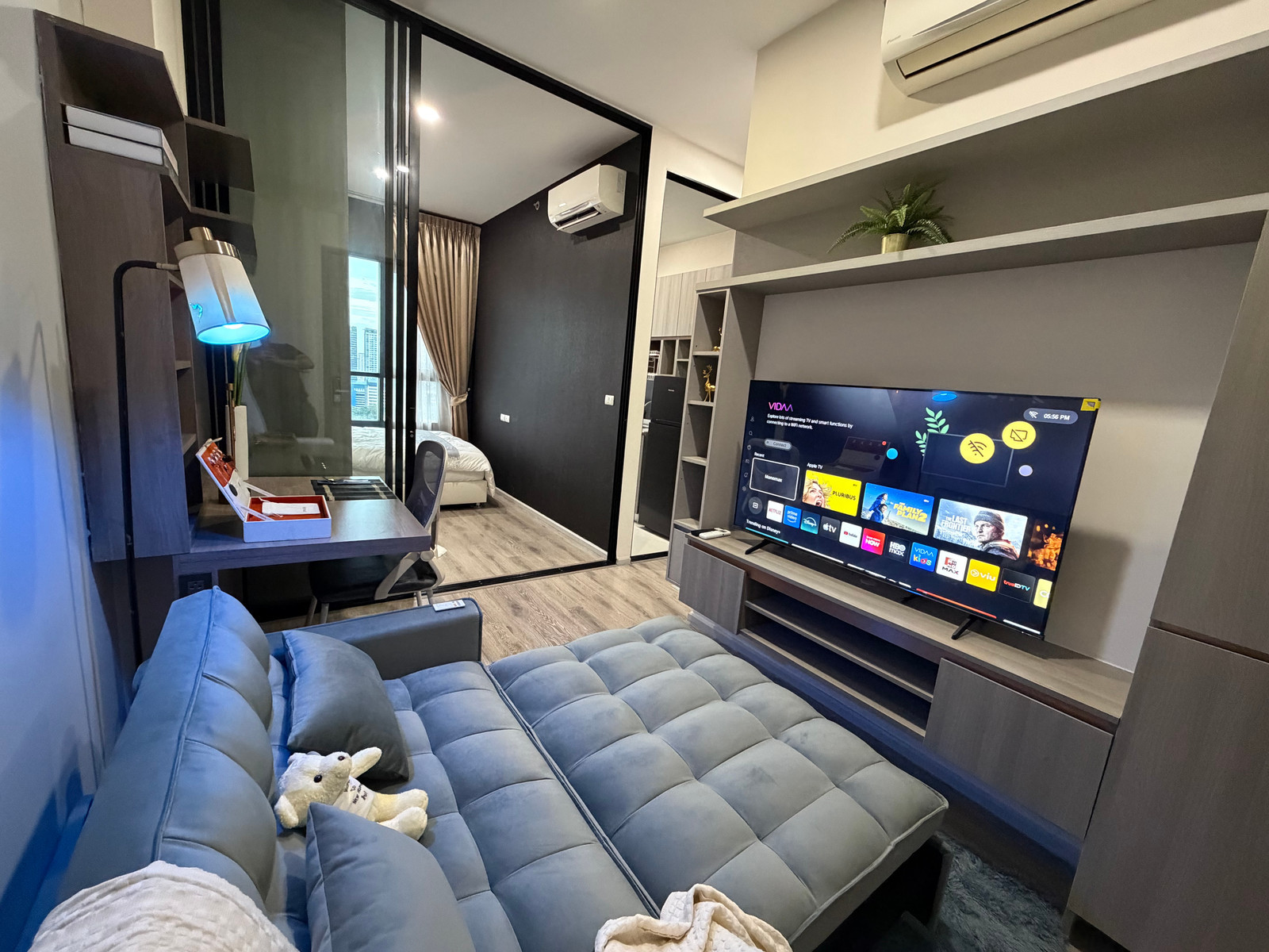 ✨🏢คอนโดไนท์​บริดจ์​ ไ​พ​ร์ม​ รัชโยธิน  1 ห้องนอน 🛏️ ✨ตกแต่งใหม่ทั้งห้อง สวยจัดเต็ม🌟 🛏️ที่นอนใหม่ ชุดเครื่องนอนใหม่ อย่างดี ย้ายกระเป๋าเข้าอยู่ได้ – รูปที่ 2