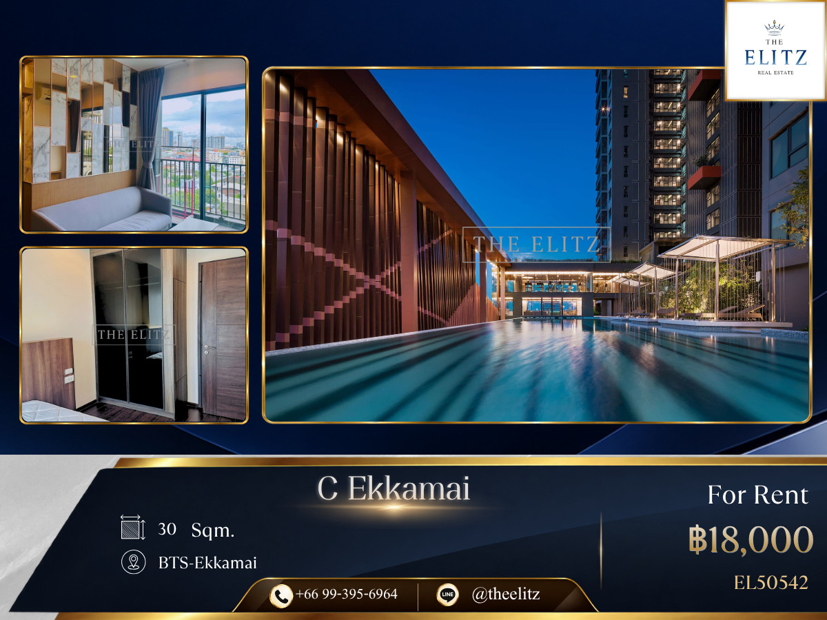 ✨ Stylish High-Rise living in Prime Ekkamai | Panoramic Views, and Instant Access to Trendy Thonglor-Ekkamai Lifestyle - Surrounded by Top Cafes, Shopping, and Expressway ✨