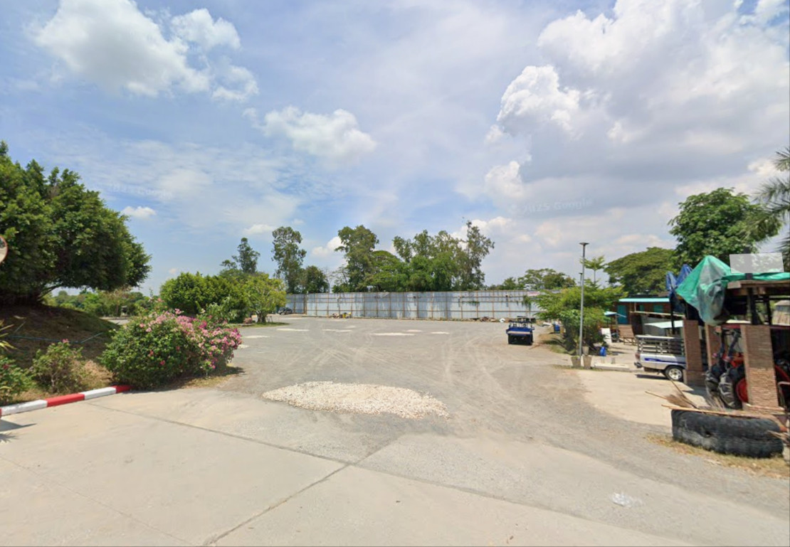 For rent: 9 rai of vacant land next to the Chao Phraya River, filled in at high level, flooding does not reach. With a sand transport pier, near Road 347, Koh Kerd Bridge, Bang Pa-in, Ayutthaya. – รูปที่ 4