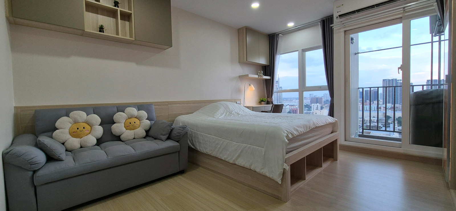 ■■■ห้องสวย แต่งพร้อม เฟอร์ครบ วิวดี เข้าออกโครงการได้ทั้งบนถนนศรีนครินทร์และถนนหัวหมาก ใกล้ ABAC และสนามราชมังคลากีฬาสถาน – รูปที่ 3