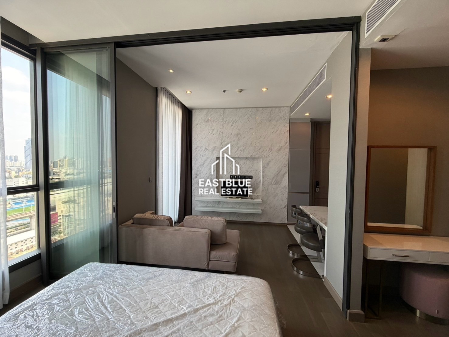 🌟 ห้องแต่งสวย ลดพิเศษ! THE ESSE at SINGHA COMPLEX 1 Bed 1 Bath 34.75 sqm 28,000 Call 0968623850 🌟 