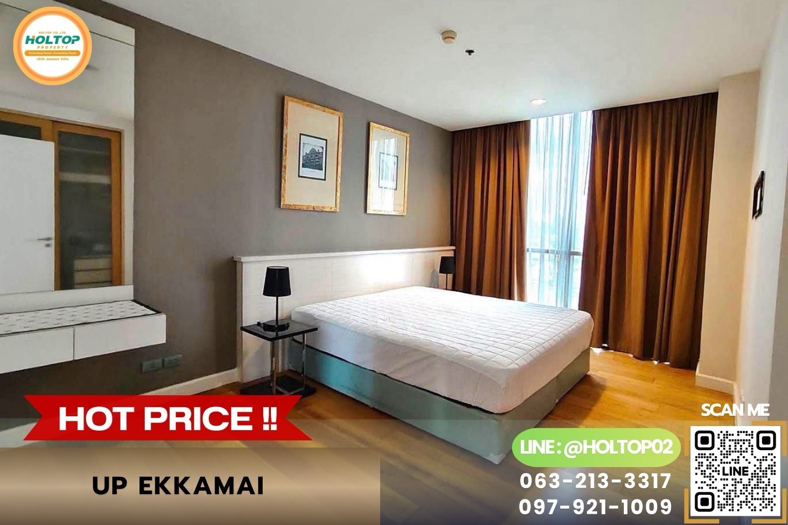 #L1544 Condo for rent Up Ekkamai.