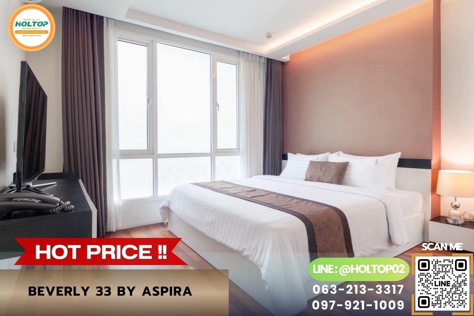 #L1552 Condo for rent Beverly 33 by Aspira (Beverly 33)