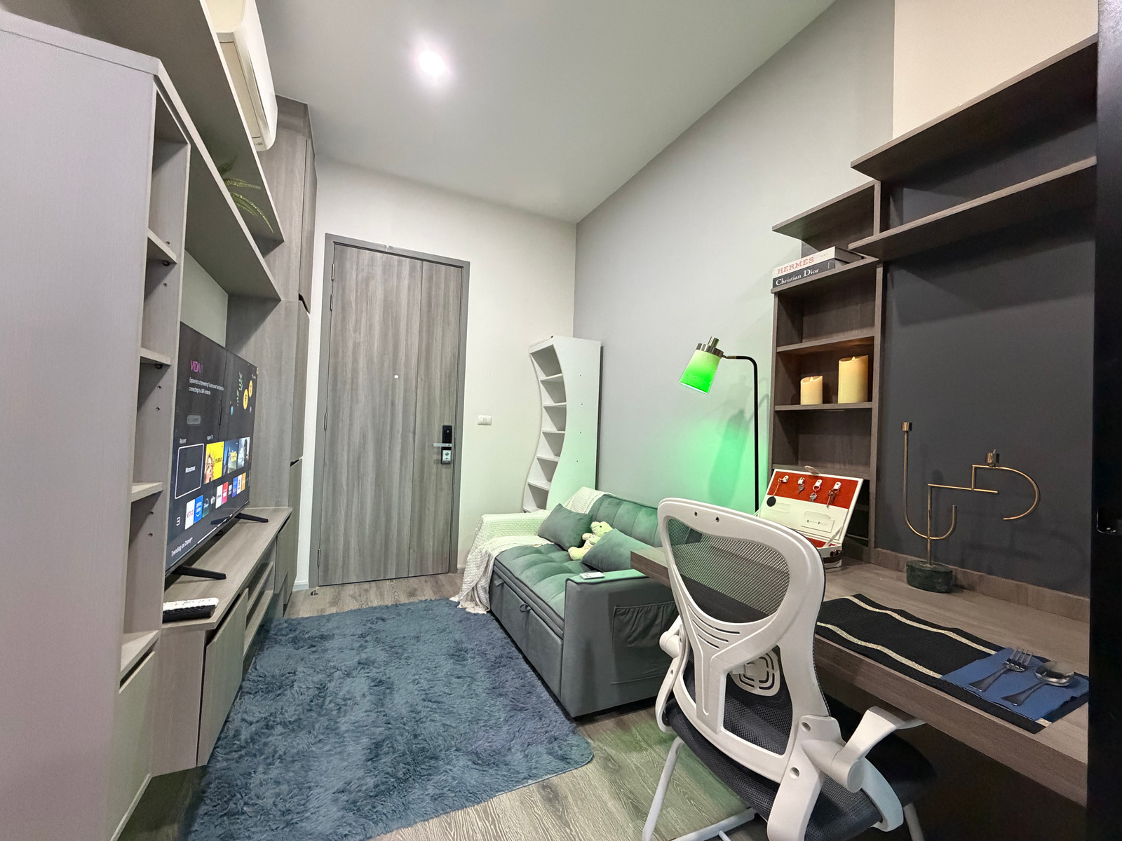 ✨🏢คอนโดไนท์​บริดจ์​ ไ​พ​ร์ม​ รัชโยธิน  1 ห้องนอน 🛏️ ✨ตกแต่งใหม่ทั้งห้อง สวยจัดเต็ม🌟 🛏️ที่นอนใหม่ ชุดเครื่องนอนใหม่ อย่างดี ย้ายกระเป๋าเข้าอยู่ได้ – รูปที่ 3