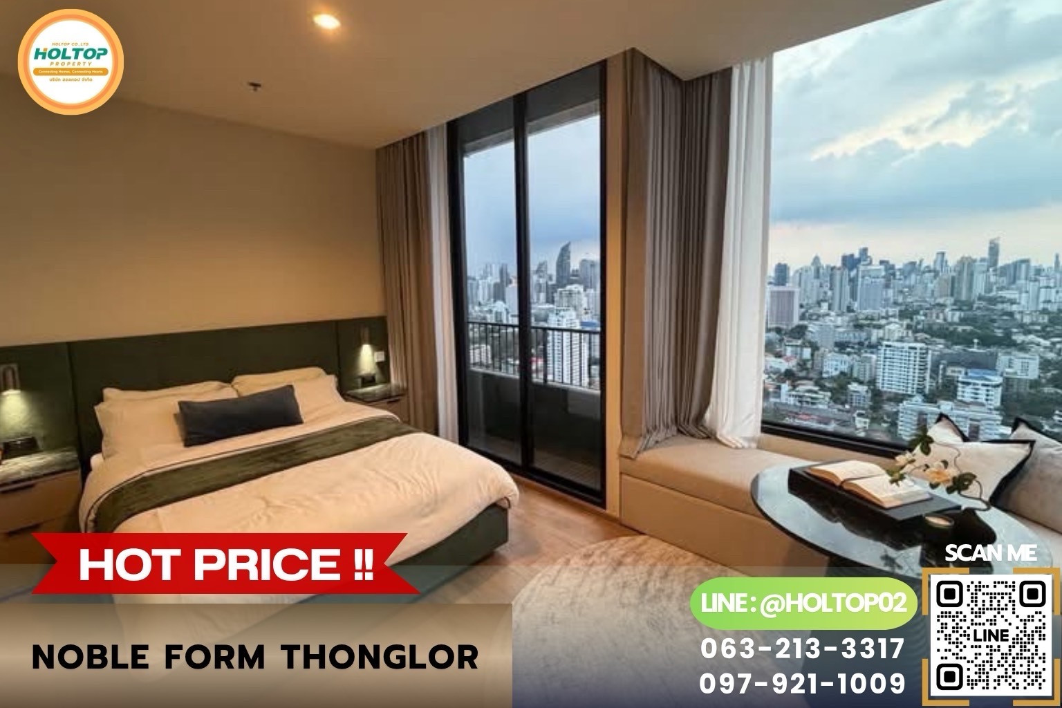 #L1529 ให้เช่าคอนโด Noble Form Thonglor