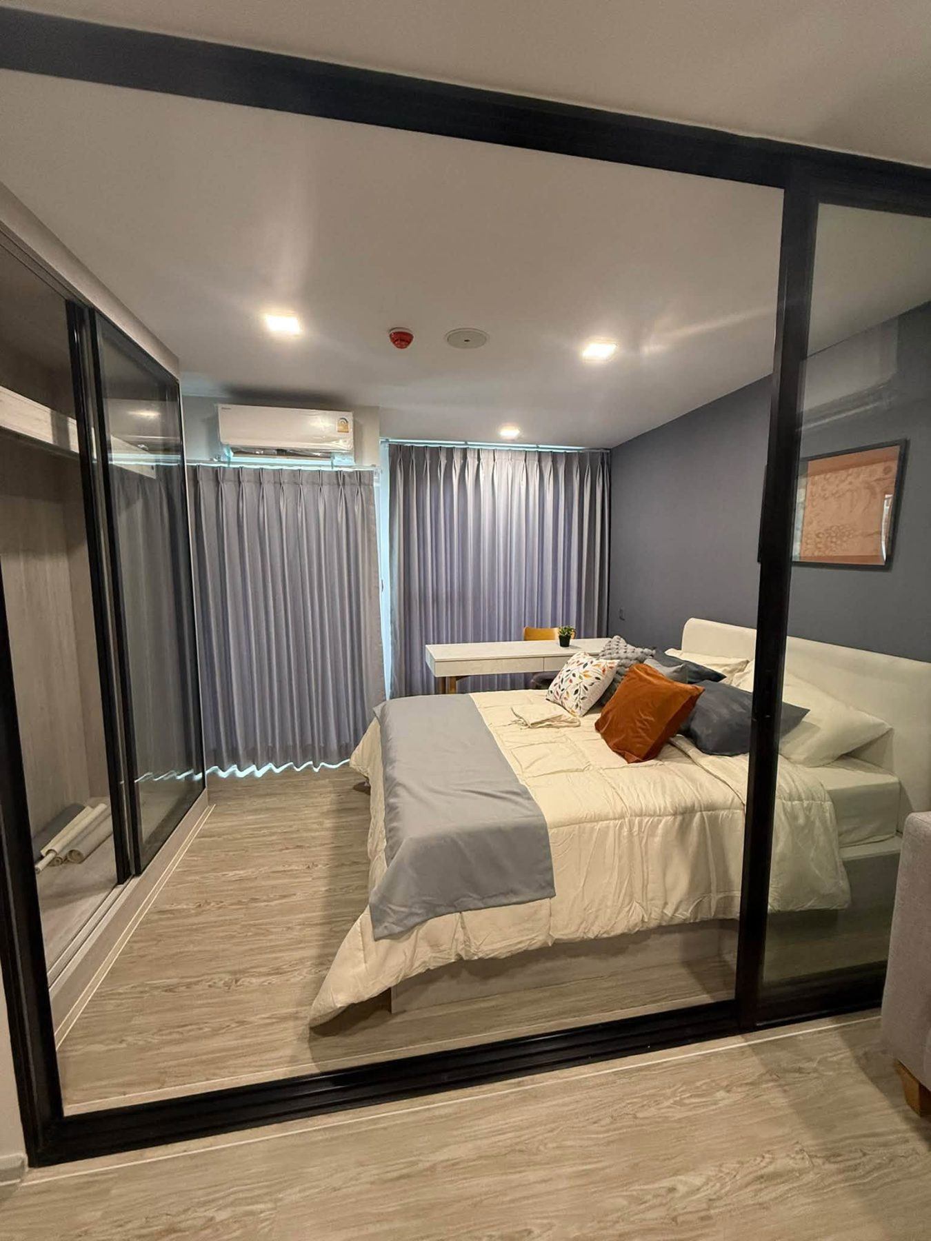 🏢✨ ให้เช่า Kave Seed Kaset ห้องสวย แต่งครบ 🛋️ 📐 26 ตร.ม. | 1 ห้องนอน ชั้น 4 ตึก B 🚆 ใกล้ BTS เสนานิคม และ ม.เกษตรศาสตร์ 💰 เพียง 13,000 บาท/เดือน 🔥