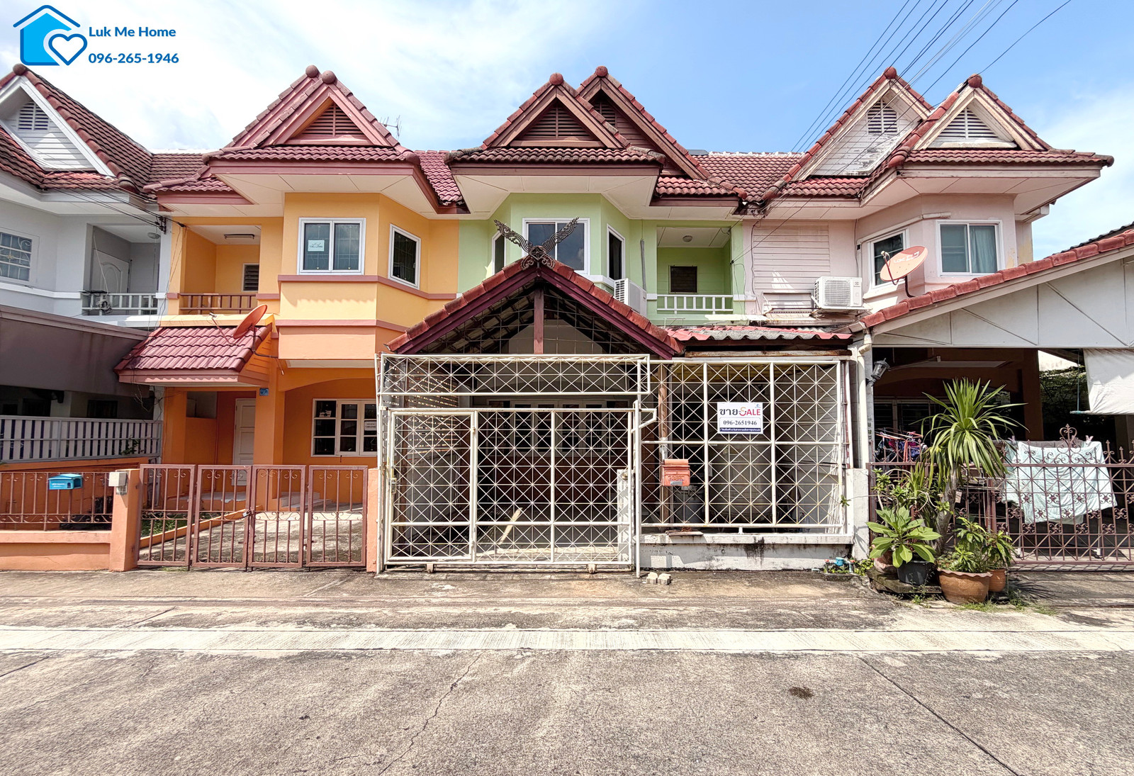 📍2-story townhouse, big house, lots of space ***Best price 🔥 only 2.29 million 🔥 #Good location @ First Home Wacharaphon (First Home Wacharaphon) - Ramindra #No flooding