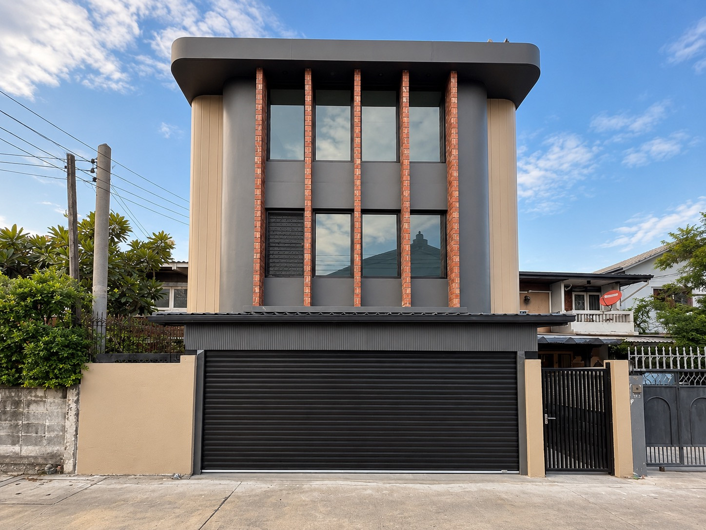 🏡 3-story detached house for sale, modern style, Soi Ratchada 42, 400 meters from the entrance of the alley, only 18.9 million. – รูปที่ 2