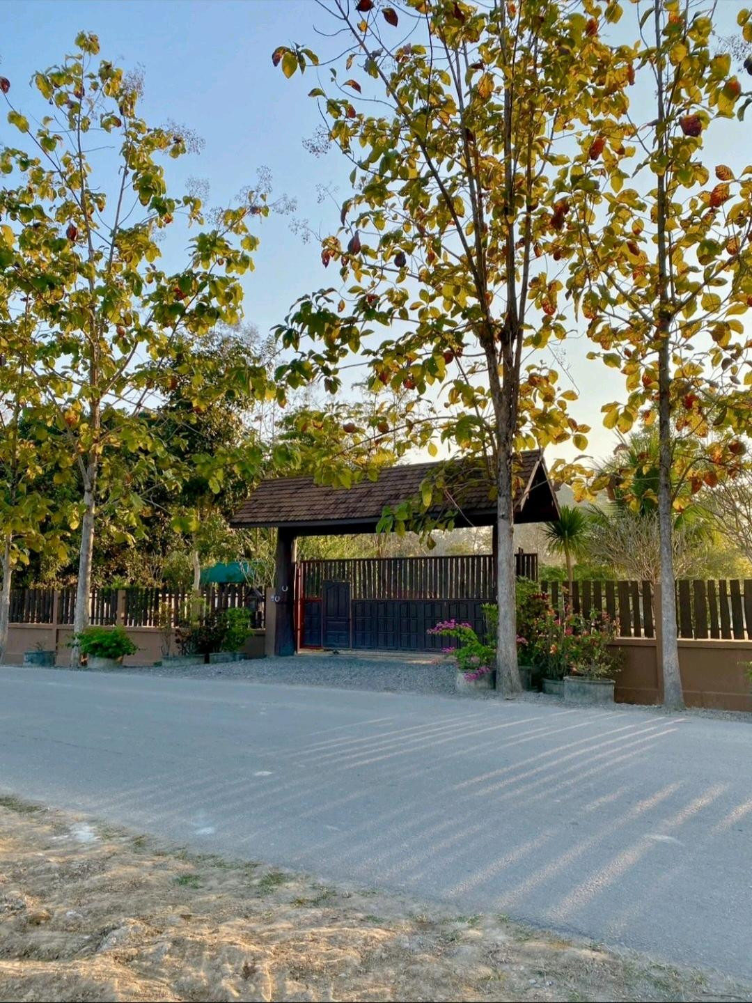 Land for sale in Doi Saket with garden house, Chiang Mai.
