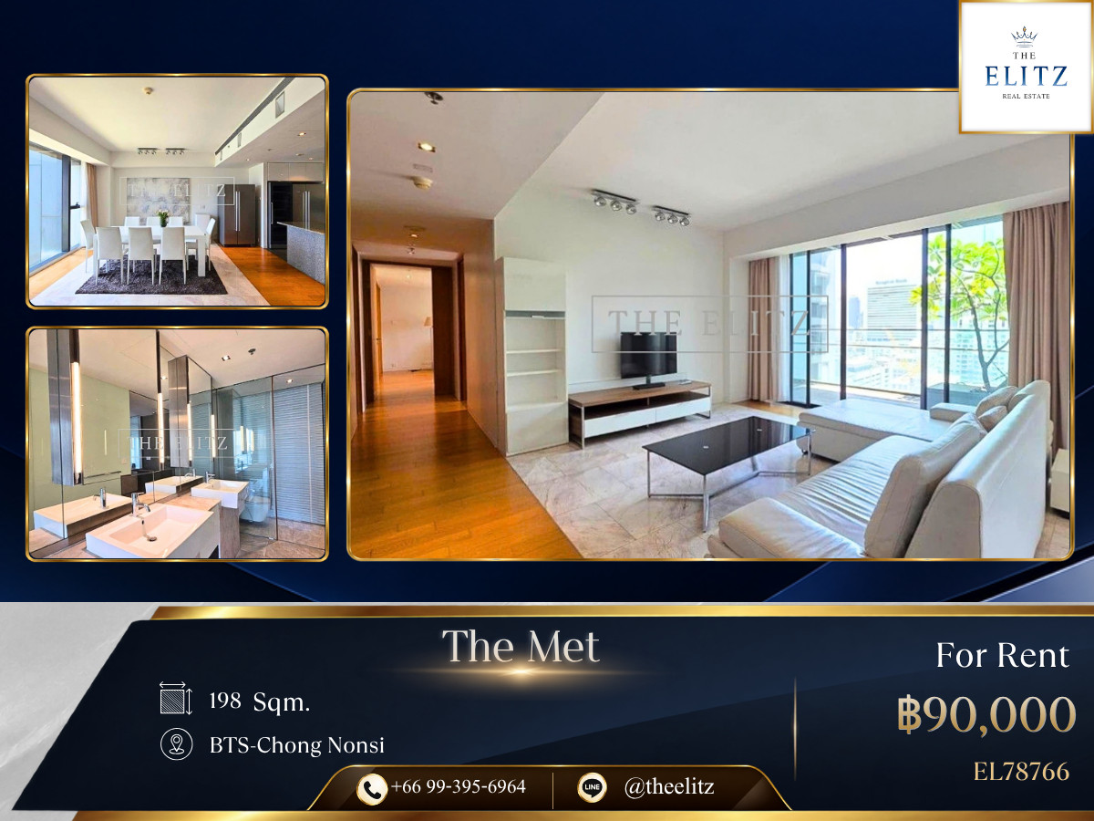 ✨ Ultra-Luxury Residence in Heart of Sathorn | Distinctive Natural Ventilation Design, Tennis Court Close to Chong Nonsi BTS - Offering Unmatched Space & Luxury ✨