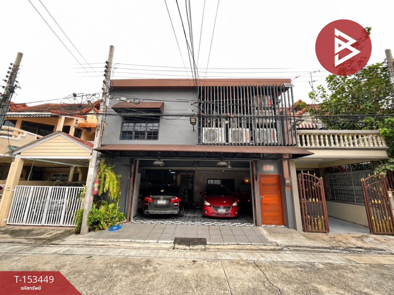 ขายทาวน์เฮ้าส์ 2 หลังติดกัน หมู่บ้านมณียาวิลล์ (Maneeya Ville) สุขุมวิท 101/1 กรุงเทพฯ