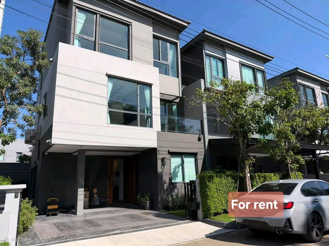 🔥🔥 House for Rent Baan Klang Muang The Edition Bangna 🔥🔥 Nearby Mega bangna 