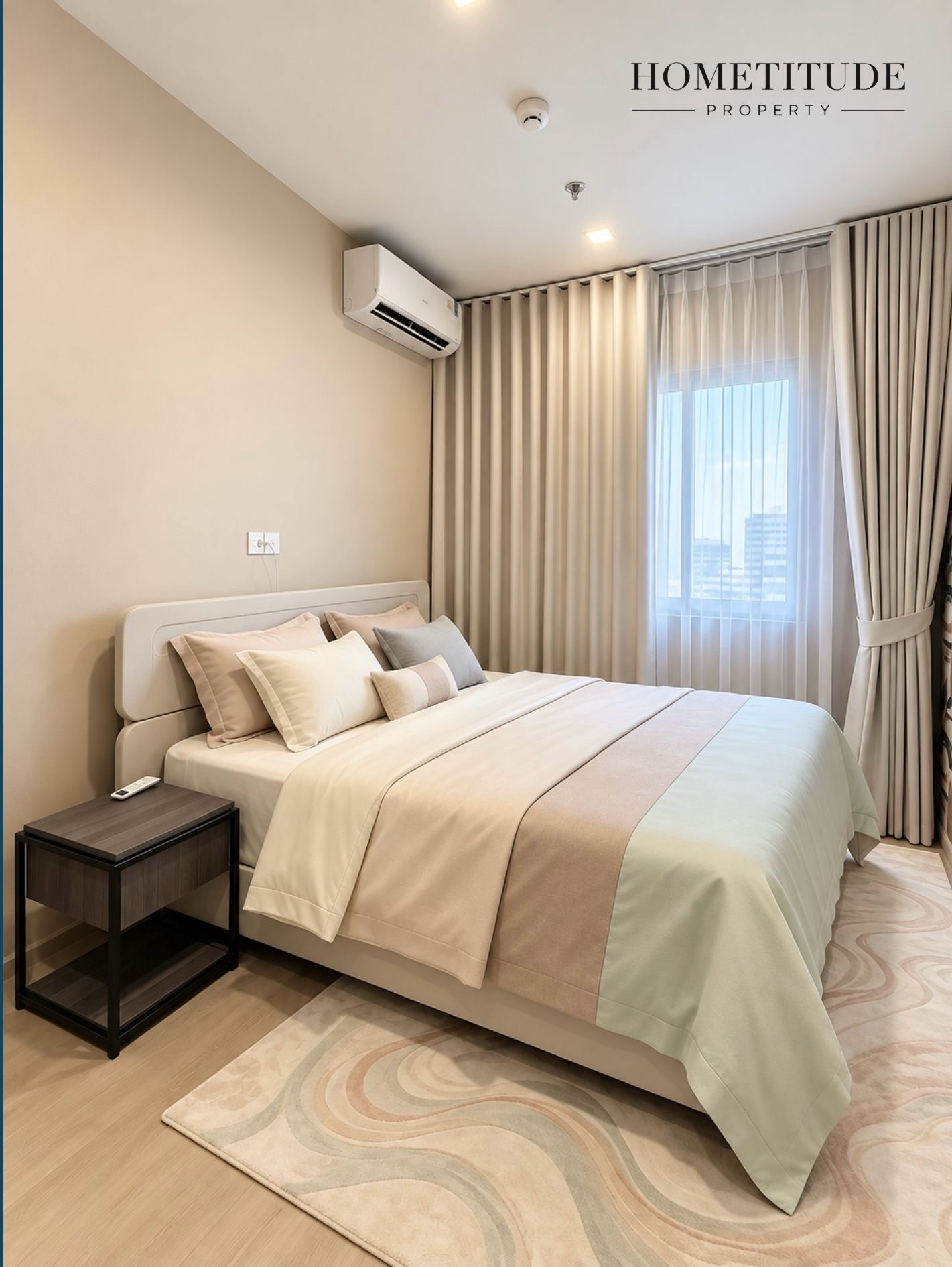 🐶🔥 ให้เช่า Metris District Ladprao | Pet Friendly 🚝 ใกล้ BTS ห้าแยกลาดพร้าว และ MRT พหลโยธิน 🎁 1 Bed Plus | 35 ตร.ม. จัดเป็น 2 ห้องนอนได้ 🍃 เพียง 24,000 บาท/เดือน