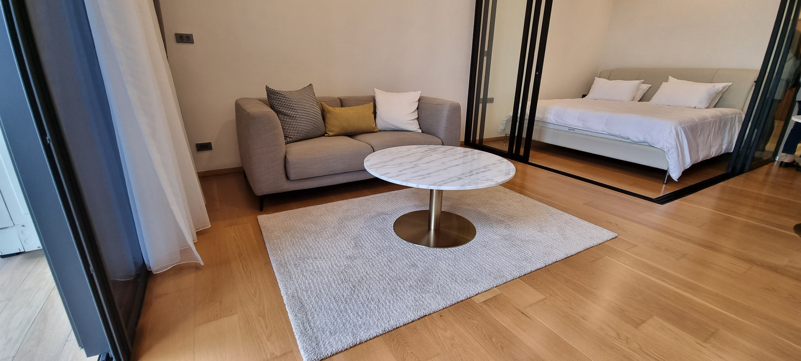 ให้เช่า คอนโด ไซมิส เอ็กซ์คลูซีฟ สุขุมวิท 31 (Siamese Exclusive Sukhumvit 31)  ชั้น 16 พื้นที่ 47.16 Sqm. เครื่องใช้ไฟฟ้าและเฟอร์นิเจอร์ ครบ พร้อมอยู่  ค่าเช่า 40,000 บาท/เดือน – รูปที่ 3