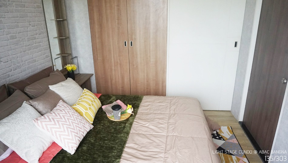 ให้เช่า หรือ ขาย Light Stage Condo ใกล้มหาวิทยาลัย ABAC BANGNA 30 ตารางเมตร 1 ห้องนอน ชั้น3 วิวสวย ทิศตะวันออก ตกแต่งครบ / สอบถามโทร : 061-554-2463 – รูปที่ 2