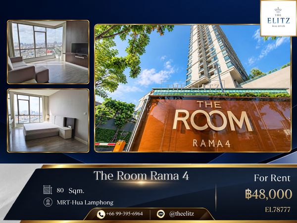 ✨ Premium Residence on Rama 4 Main Road | Steps to MRT- Hua Lamphong & Samyan Mitrtown, Full modern amenities, and Panoramic City Views - Ultimate Convenience for Lifestyle and Working ✨