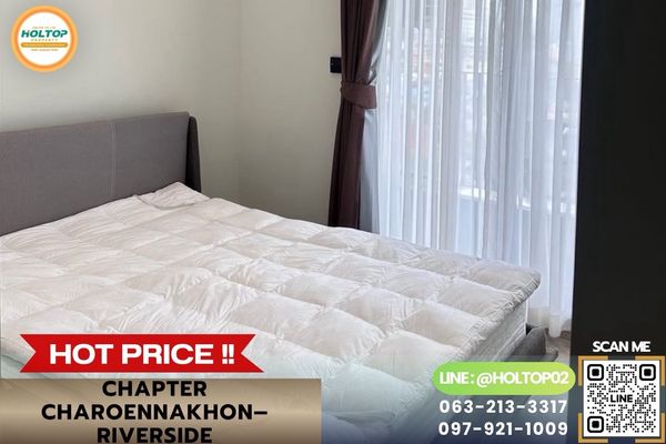#L1549 Condo for rent, Chapter Charoen Nakhon-Riverside.