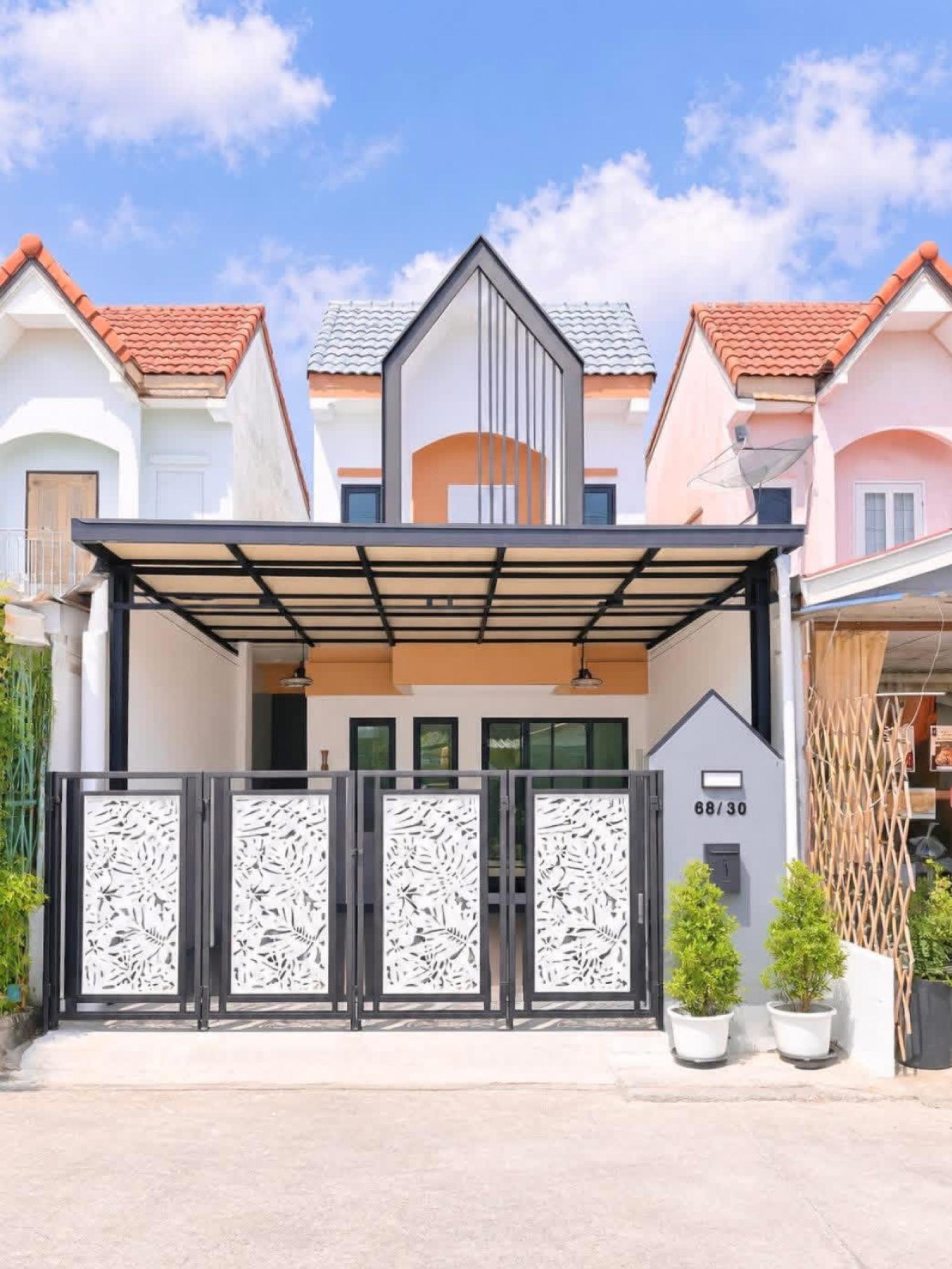 ขายทาวน์เฮ้าส์/ทาวน์โฮม  อมรทรัพย์ รีโนเวทใหม่ กระทุ่มราย เขต หนองจอก กรุงเทพ CX-180209
