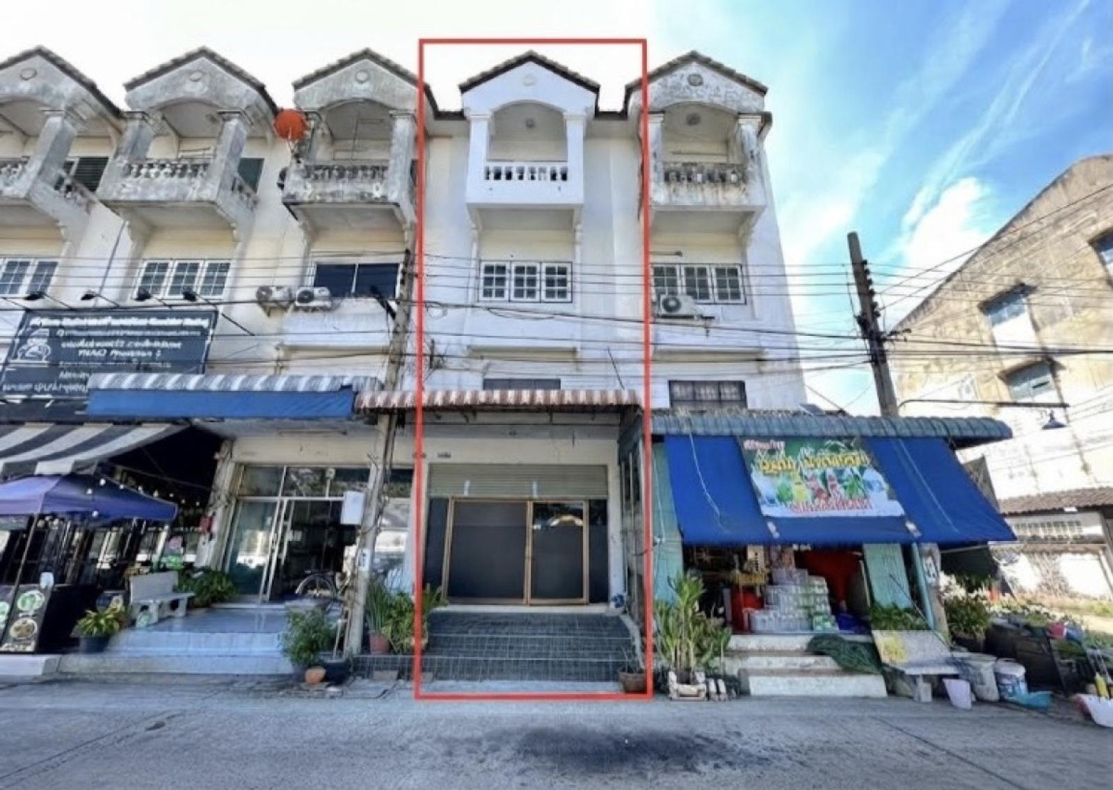 ขายอาคารพาณิชย์  เดอะ วิลล่า บางบัวทอง รีโนเวทใหม่ บางบัวทอง บางบัวทอง นนทบุรี CX-179886