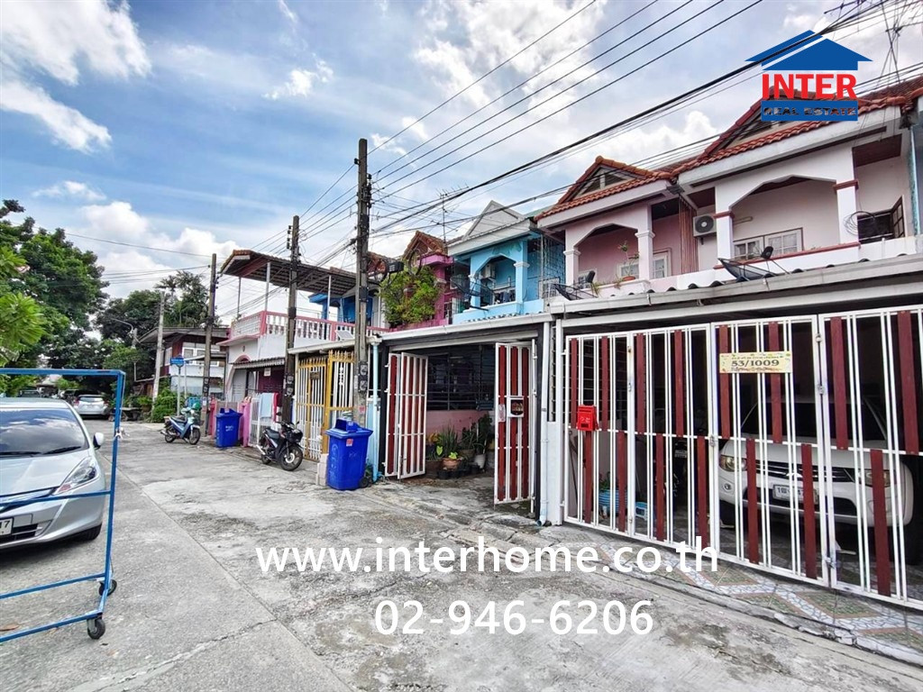 ทาวน์โฮม 2 ชั้น 20 ตร.ว. ทาวน์โฮม ซอยมิตรประชา28 ถนนศรีสมาน ถนนติวานนท์ ปากเกร็ด นนทบุรี 