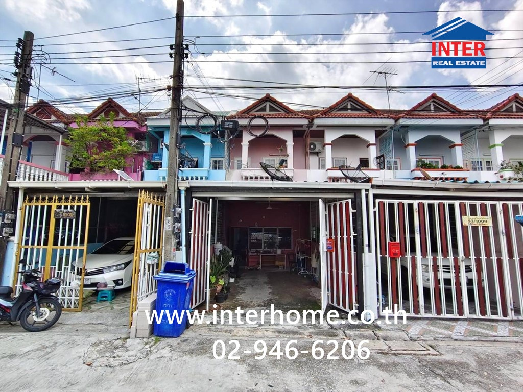 ทาวน์โฮม 2 ชั้น 20 ตร.ว. ทาวน์โฮม ซอยมิตรประชา28 ถนนศรีสมาน ถนนติวานนท์ ปากเกร็ด นนทบุรี  – รูปที่ 3