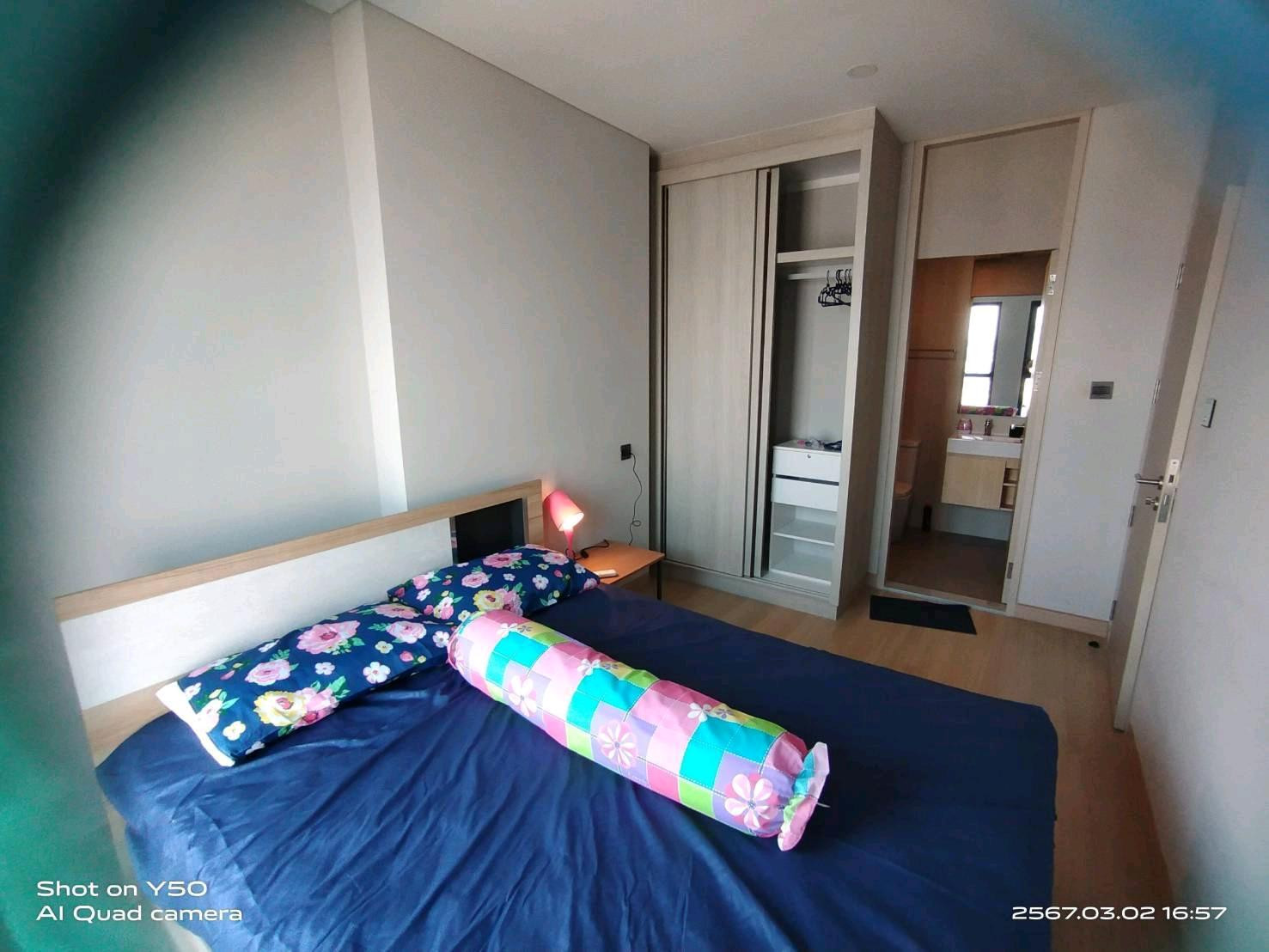 Condo for rent, Lumpini Suite Din Daeng, size 33 sq m, 35th floor, balcony facing east, beautiful view, not hot room - ghd000903R