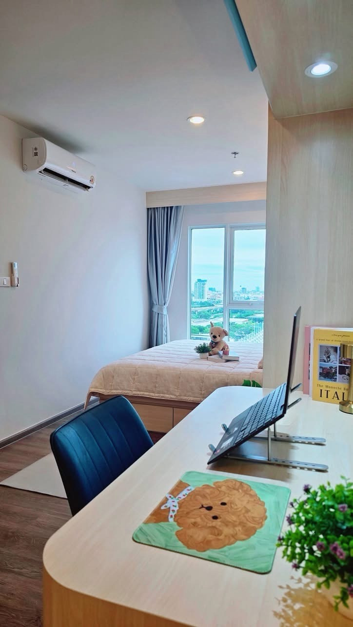 🌟For rent Regent Home Bangna-1 ห้องนอน 1 ห้องน้ำ ขนาด 28ตร.ม. ชั้น16 วิวนอกเฟอร์นิเจอร์ครบ – รูปที่ 2