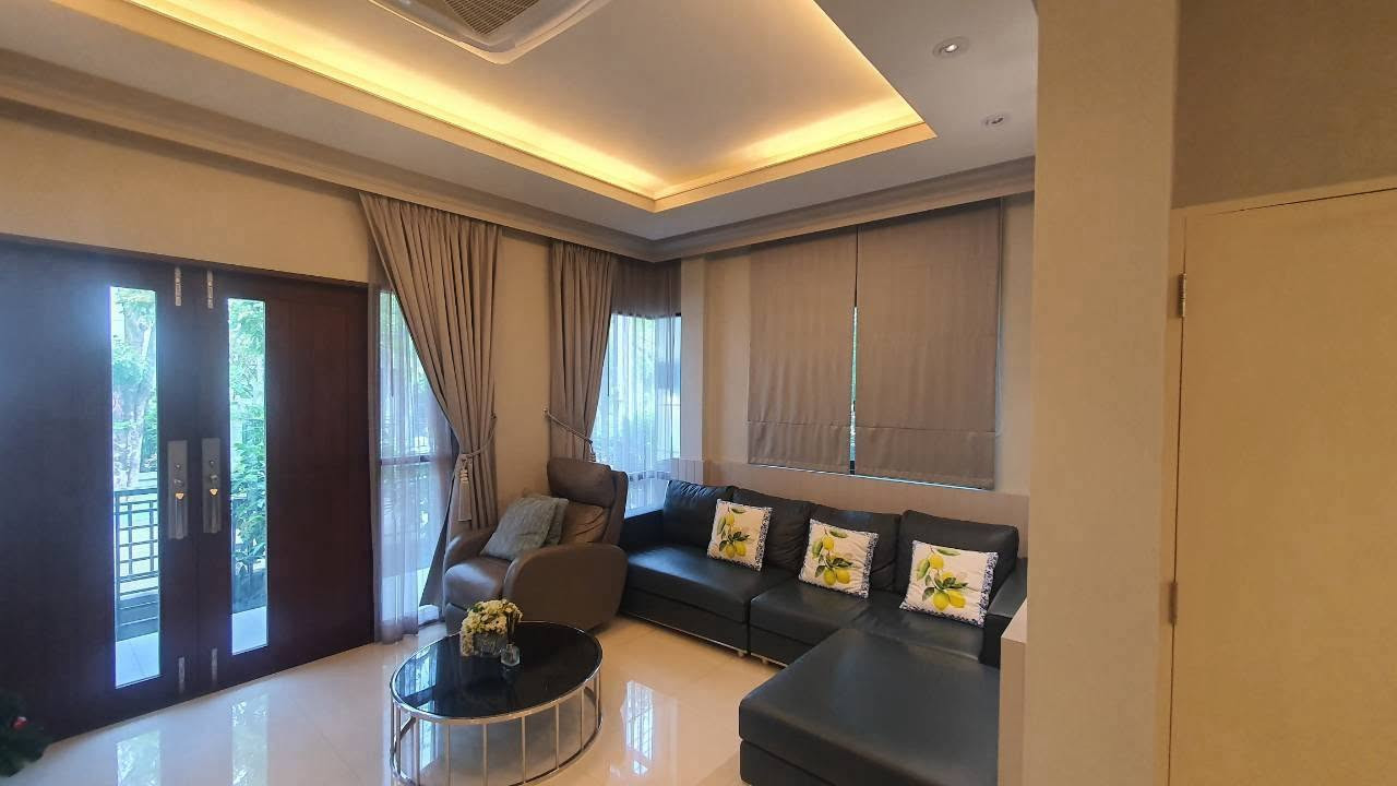 ให้เช่าบ้านเดี่ยว 4 ห้องนอน ย่านพัฒนาการตัดใหม่ บ้านพื้นที่กว้างขวาง  พร้อมเฟอร์นิเจอร์ พร้อมเข้าอยู่ – รูปที่ 2