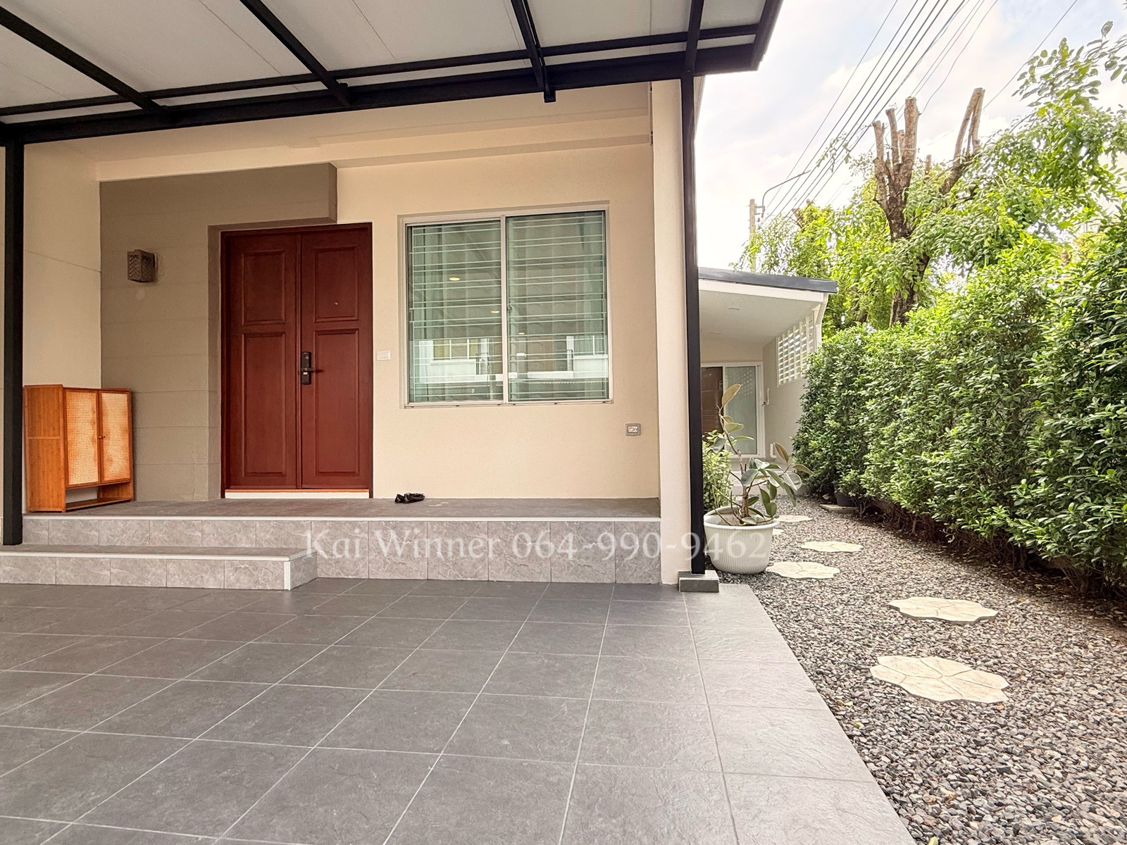 Townhouse for rent, 3 floors, back corner ✅For rent 28,000 baht per month✅Town Plus  On Nut-Lat Krabang 29.5 sq m, 157 square meters, 3 bedrooms, 3 bathrooms – รูปที่ 2