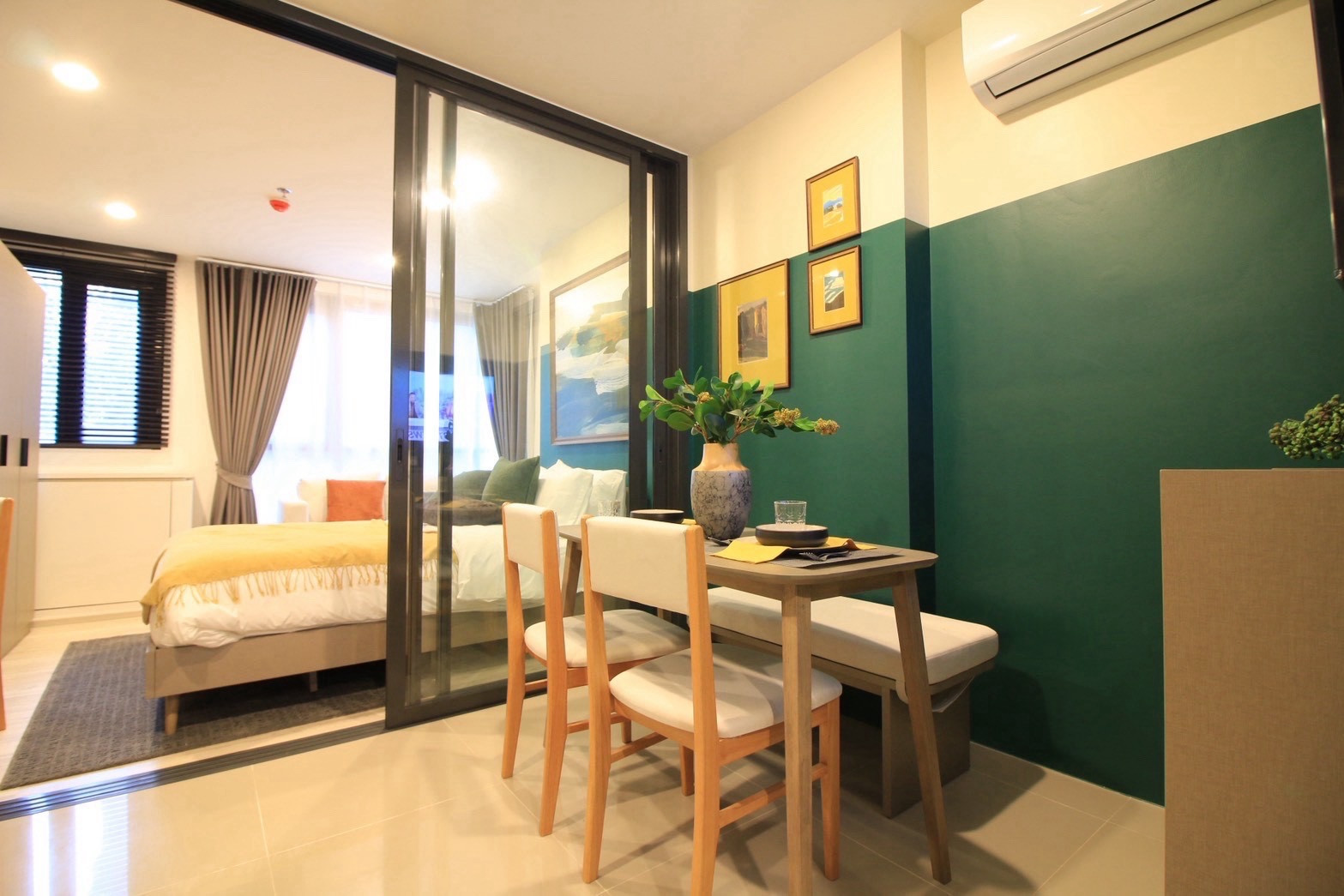 ให้เช่าคอนโดห้วยขวาง 1 ห้องนอน 29 ตร.ม. พร้อมอยู่ 15,000 บาท – รูปที่ 3