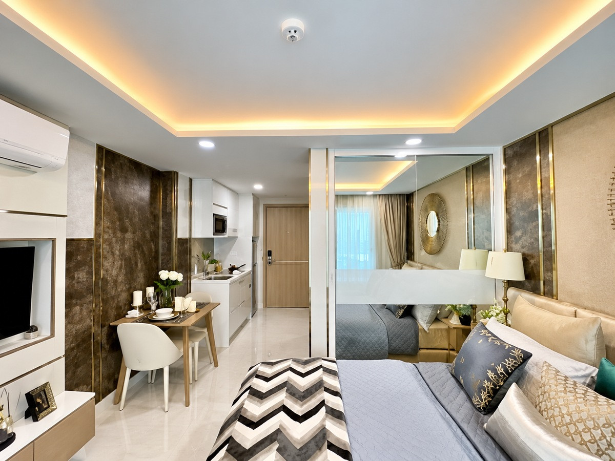Dusit Grand Park 2 Studio 25.06 sqm — Thai Quota, Pool View Dusit Grand Park 2 Studio 25.06 sqm — Thai Quota, Pool View