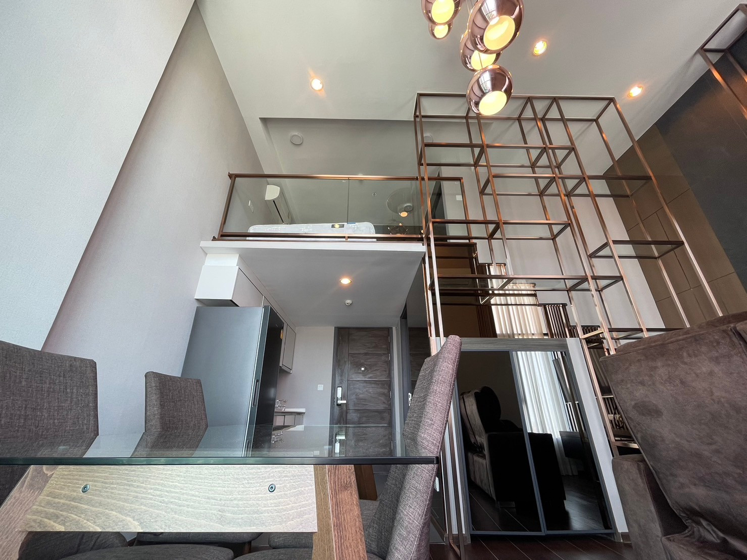 ให้เช่า ซี เอกมัย คอนโด 1 bed Loft  แต่งครบ พร้อมอยู่ ชั้น 40 ไม่บล็อกวิว – รูปที่ 3