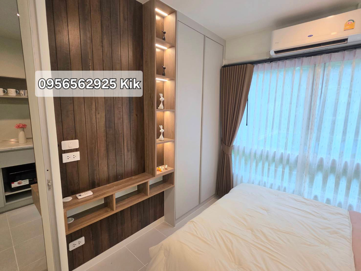 ขายยย ห้องสวยมาก ห้อง Build in แบบจุกๆ พร้อมหิ้วกระเป๋าเข้าอยู่ V condo ลาดกระบัง เฟส B  ทำเลหน้านิคมฯลาดกระบัง อยู่ใกล้ ม.เทคโนฯเจ้าคุณทหารลาดกระบัง  – รูปที่ 2