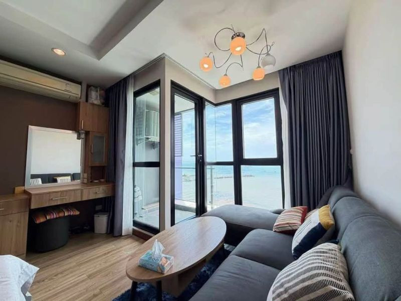 High-floor sea view! Ladda Plus Sriracha for rent – ​​21st floor, beautiful unit, fully furnished. – รูปที่ 3