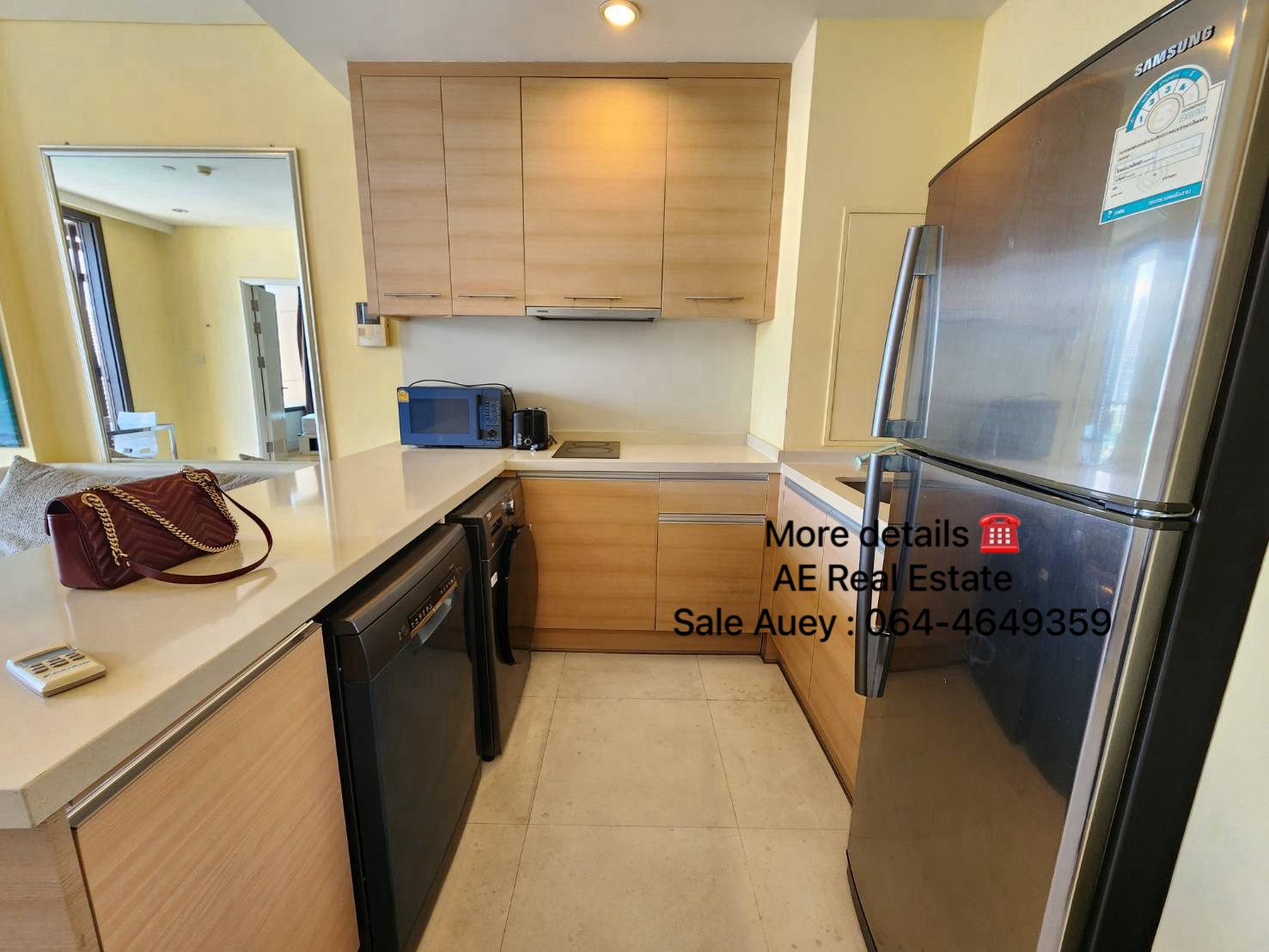 RENT (1 Bed 57 Sqm) ( 35,000 THB ) 🐈🐕 @BTS Asoke – รูปที่ 3