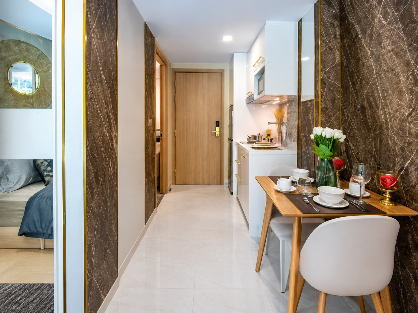 ขายคอนโดสตูดิโอ Dusit Grand Park 2 จอมเทียน ขนาด 25.12 ตร.ม. วิวสวน – รูปที่ 3