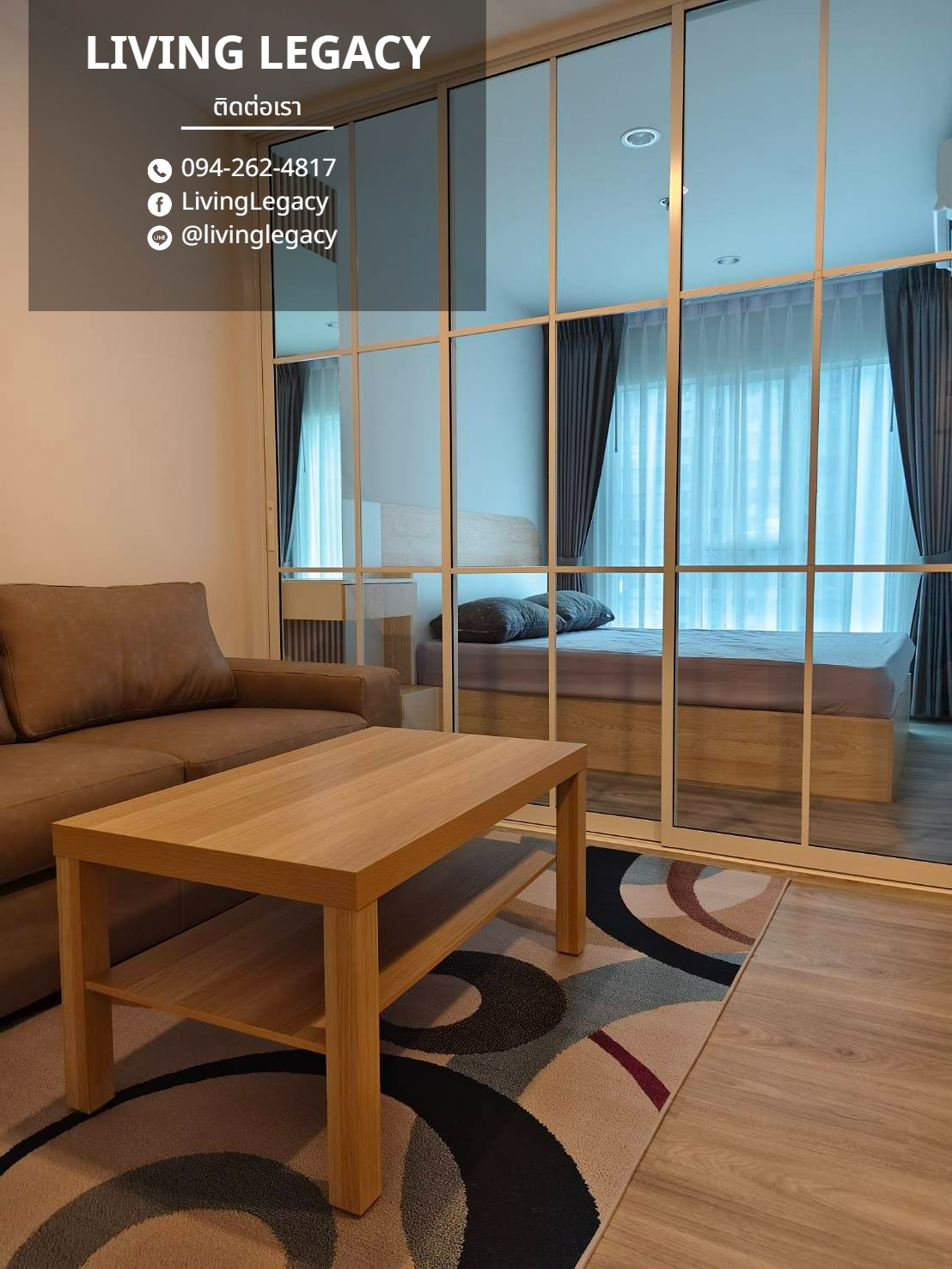TMSFEX เช่าด่วน คอนโด Regent Home Bangna 28 ตร.ม. ชั้น 19 | 1 นอน 1 น้ำ | เฟอร์ครบ พร้อมอยู่ 12,000 บาท/เดือน Line: @livinglegacy – รูปที่ 4