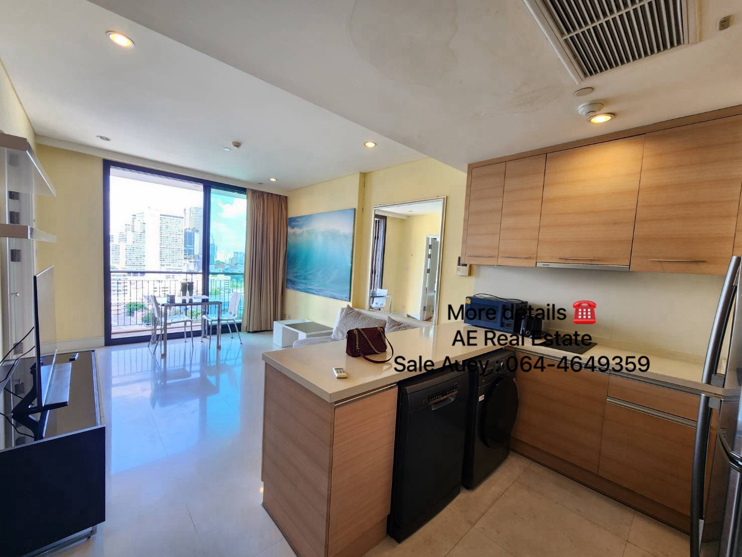 RENT (1 Bed 57 Sqm) ( 35,000 THB ) 🐈🐕 @BTS Asoke – รูปที่ 4