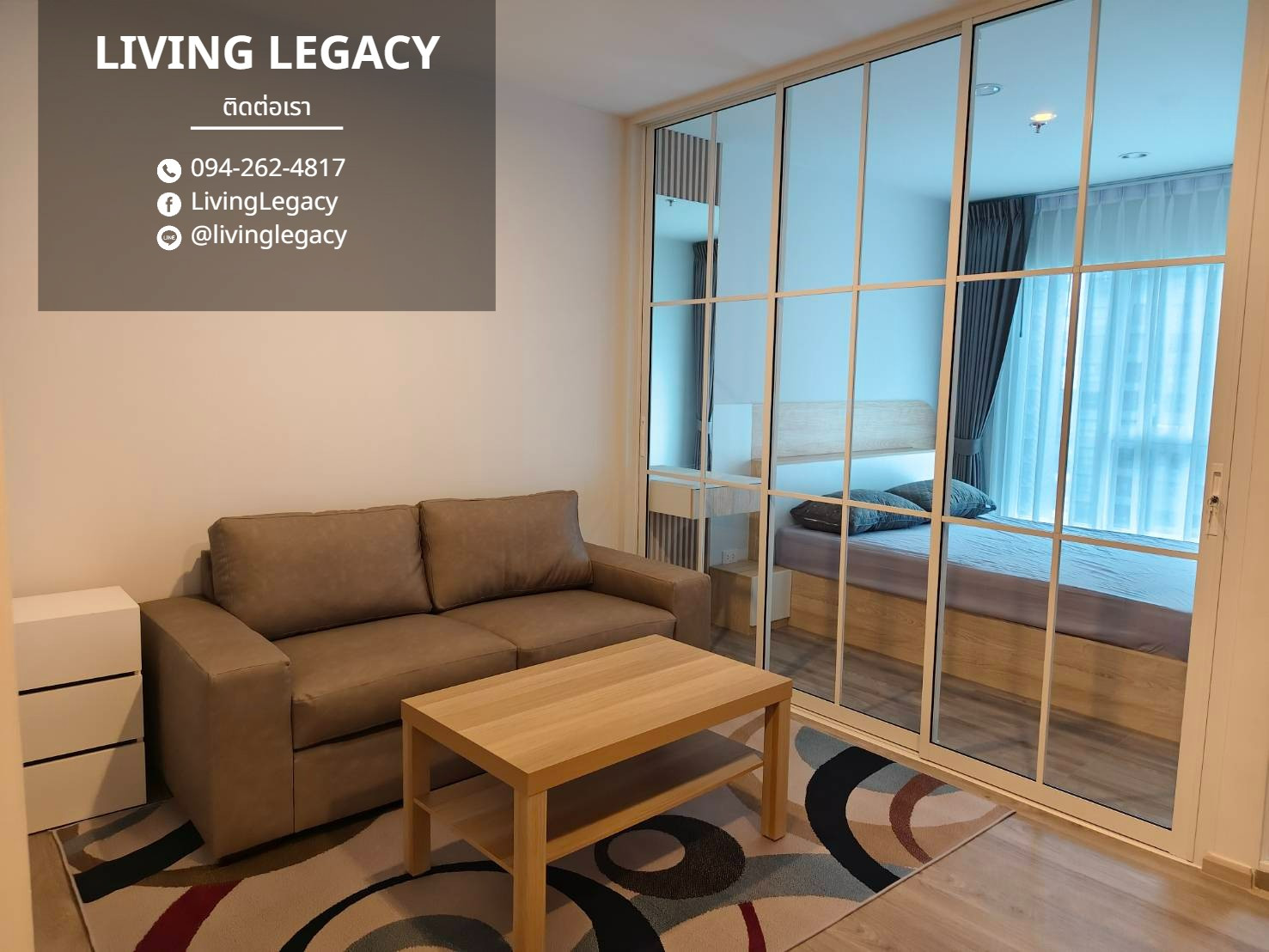TMSFEX เช่าด่วน คอนโด Regent Home Bangna 28 ตร.ม. ชั้น 19 | 1 นอน 1 น้ำ | เฟอร์ครบ พร้อมอยู่ 12,000 บาท/เดือน Line: @livinglegacy – รูปที่ 3