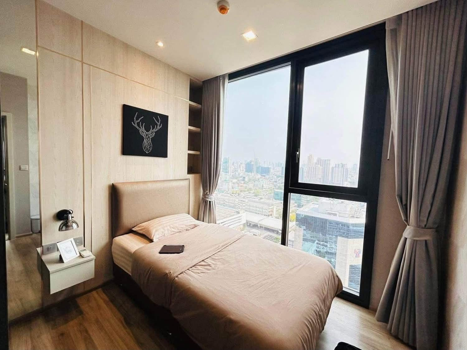 🏙️ ให้เช่า / ขาย The Line Jatujak-Mochit เดอะ ไลน์ จตุจักร-หมอชิต ✨ ห้องสวย วิวสวนจตุจักร ชั้นสูง ทำเลดี ใกล้ทั้ง BTS และ MRT – รูปที่ 2