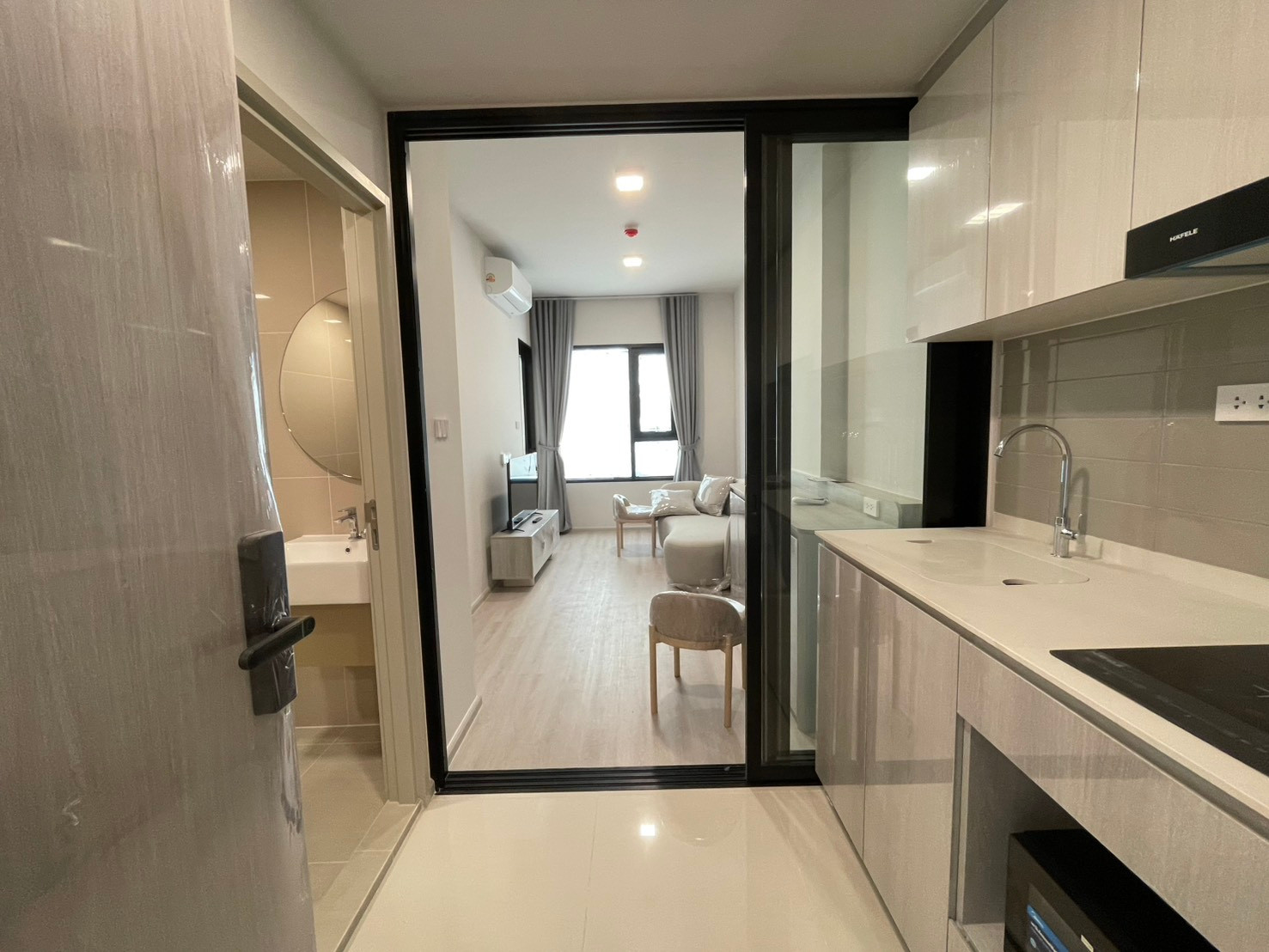 ให้เช่า COBE Ratchada-Rama 9, 1 Bedroom 1 Bathroom, ขนาด 33 ตารางเมตร ชั้น 12