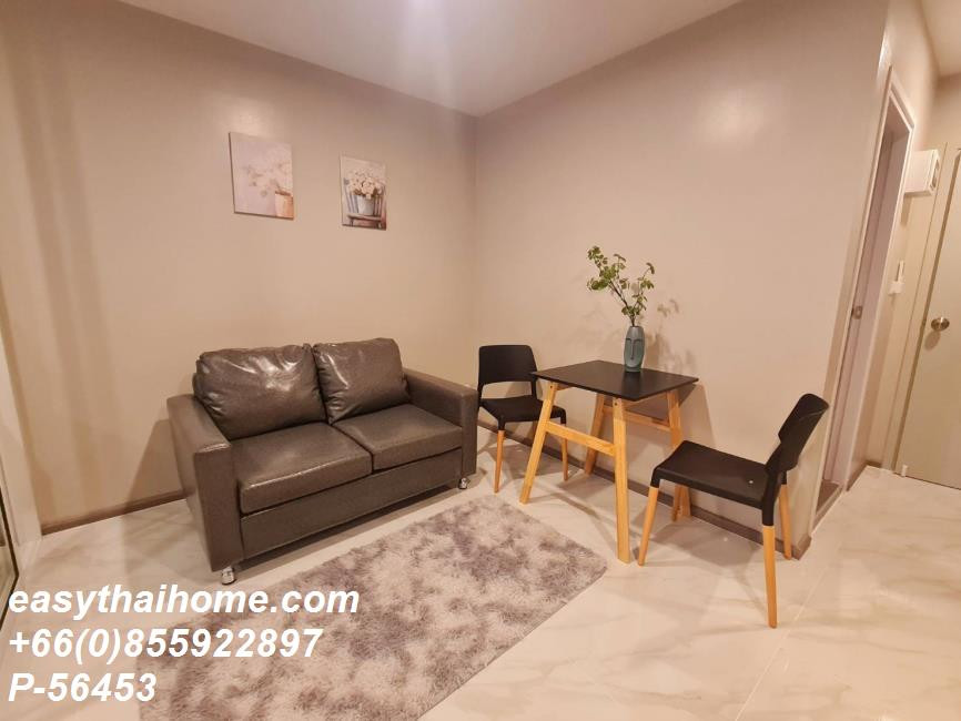 P-56453 ให้เช่า Regent Home Bangna (รีเจ้นท์ โฮม บางนา) | 1 ห้องนอน 1 ห้องน้ำ | 28 ตร.ม. | ชั้น 28 อาคาร D | วิวเมือง | เฟอร์นิเจอร์ครบ | 10,000 บาท/เดือน | รวมส่วนกลาง + ที่จอดรถ 1 คัน 📞 Line ID: @easythaihome | 085-592-2897  – รูปที่ 4