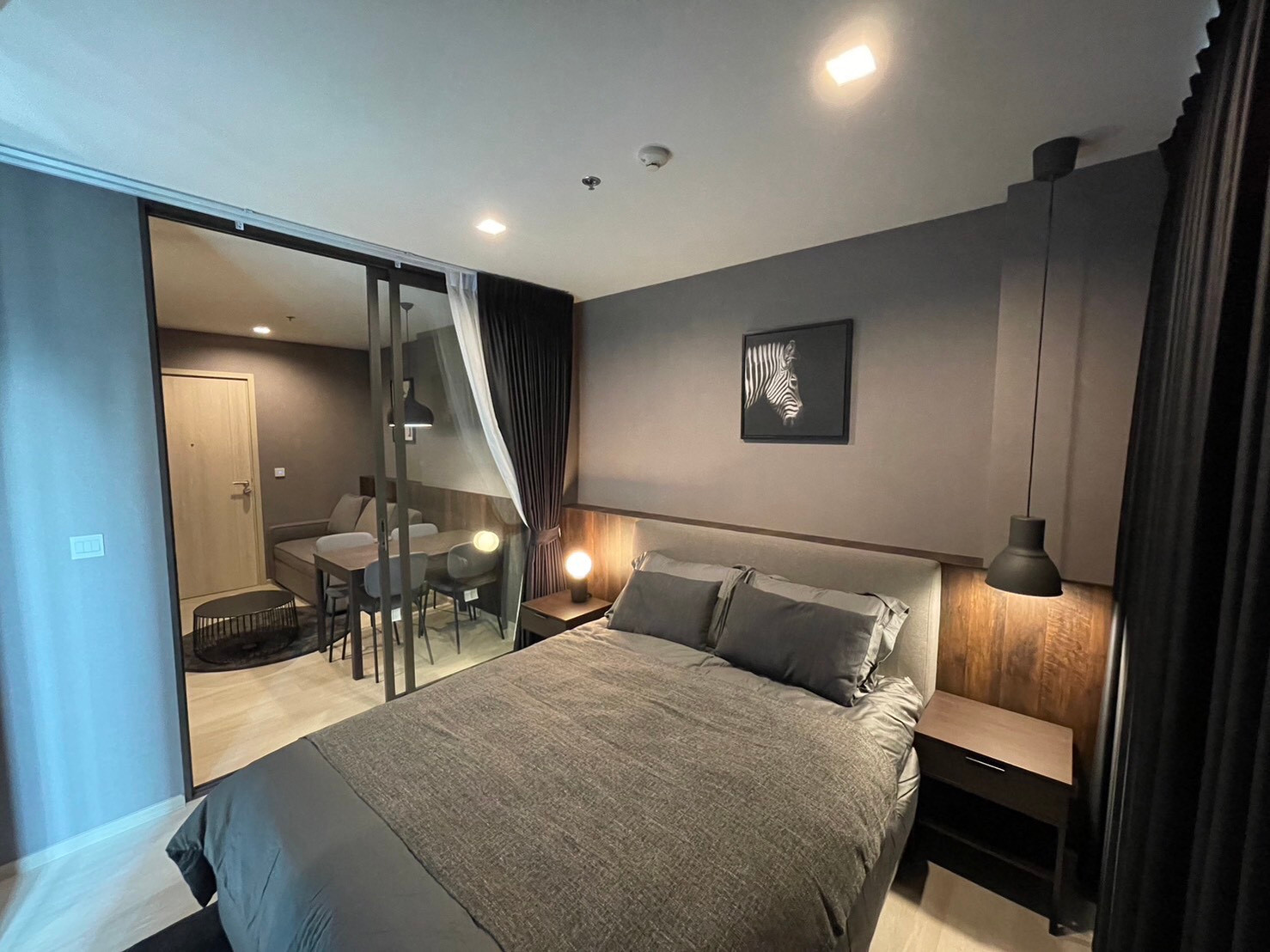 🎈 Available and ready for rent, life one wireless, size 35 sq m., 1 bedroom, 1 bathroom, 23,000/month.