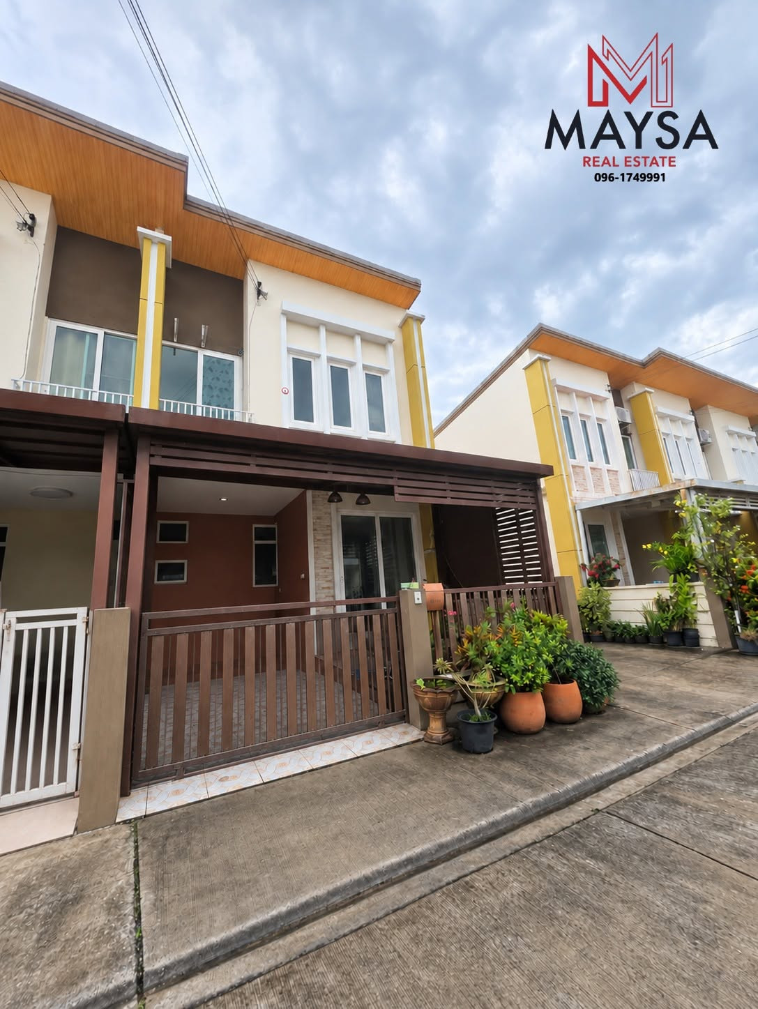 🏡 House for rent near Golden Town On Nut-Lat Krabang, 15000 baht per month (code 27582) 🎉 near Robinson Lat Krabang Near Suvarnabhumi Airport The house is vacant and ready to move in ✅✅ 🐱 Can raise a cat 🐱