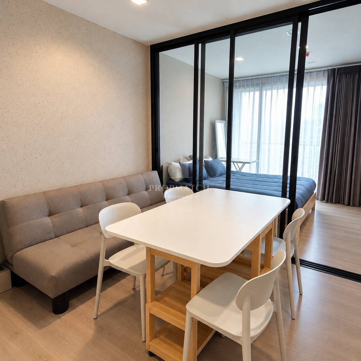 ✨Flash Deal ✨The LINE Phahonyothin Park ( 1Bed 1Bath 32.52SQM.) พร้อมอยู่ ! เพียง 18,000 บาทต่อเดือน Tel.0981315848@propmatch 