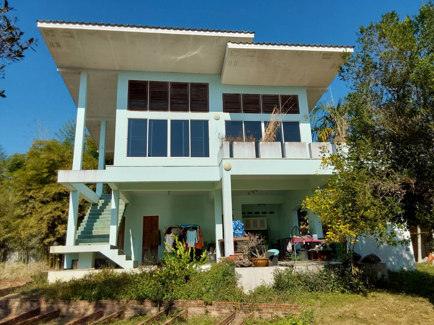 UL2 for sale house and land, Ban Rong Chae, Ngao Subdistrict, Thoeng District, Chiang Rai Province. #Land Chiang Rai #Mountain view land #Red Garuda title deed